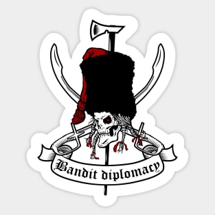 BANDIT DIPLOMACY Sticker